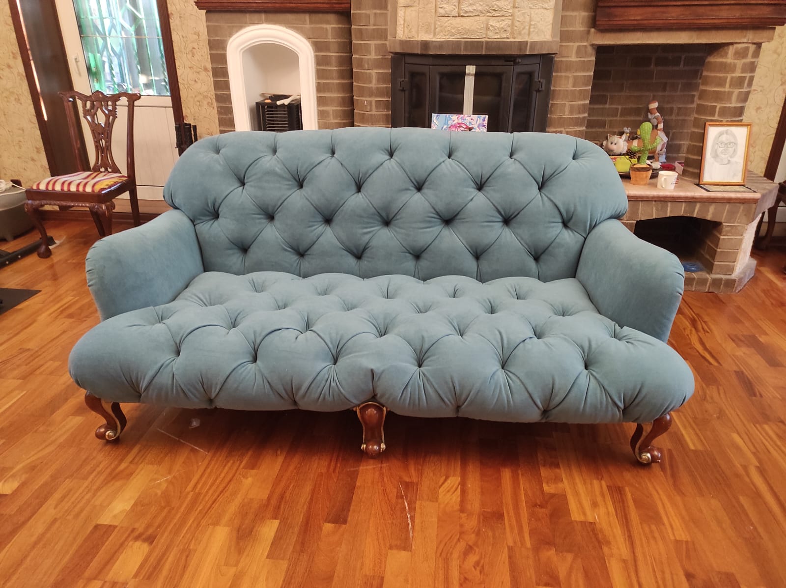 Перетяжка дивана. Дунайская